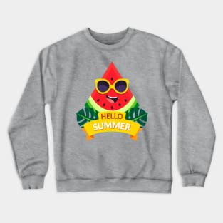 Funny Hello Summer T-shirt 2018 Crewneck Sweatshirt